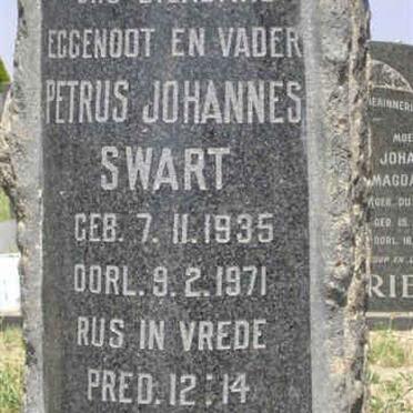 SWART Petrus Johannes 1935-1971