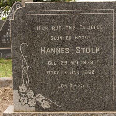 STOLK Hannes 1938-1962