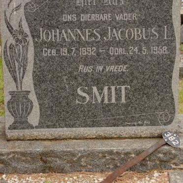 SMIT Johannes Jacobus L. 1892-1958