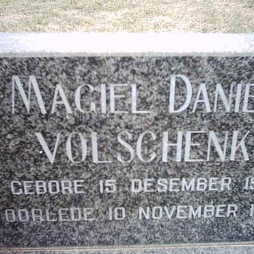 VOLSCHENK Magiel Daniel 1909-1988