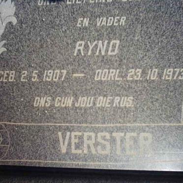VERSTER Ryno 1907-1973