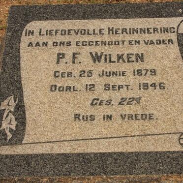 WILKEN P.F. 1879-1946