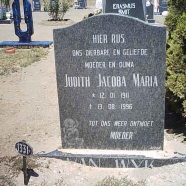 WYK Judith Jacoba Maria, van 1911-1996