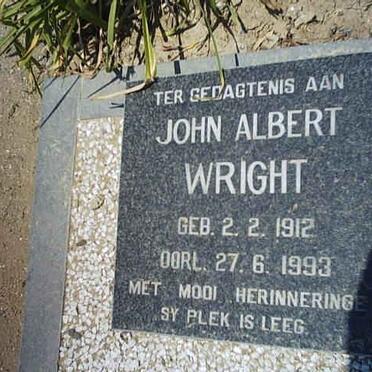 WRIGHT John Albert 1912-1993
