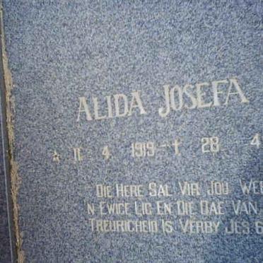 ZYL Alida Josefa, van 1919-199?