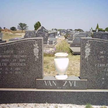 ZYL Willem Johannes, van 1901-1975 &amp; Carolina Catharina Elizabeth GEEL 1900-1985