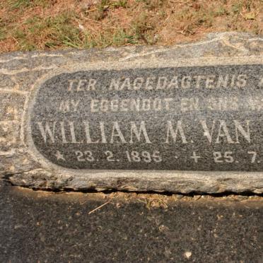 ZYL William M., van 1895-1976