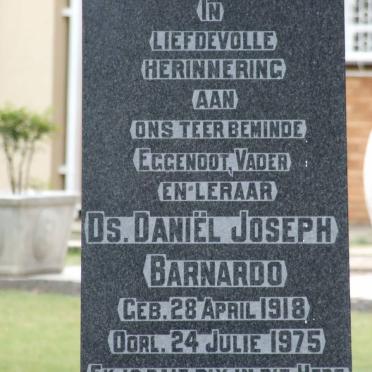 BARNARDO Daniël Joseph 1918-1975