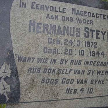 STEYN Hermanus 1872-1944