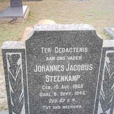STEENKAMP Johannes Jacobus 1865-1946