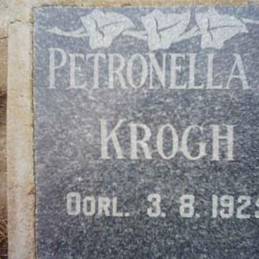 KROGH Petronella E. -1925