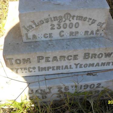 BROWN Tom Pearce -1902
