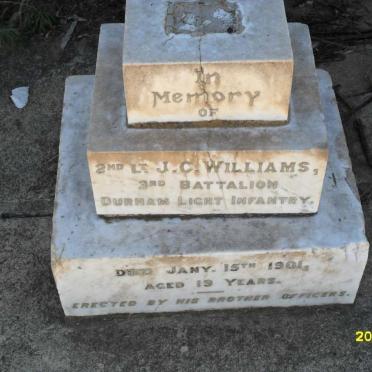 WILLIAMS J.C. -1901