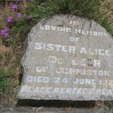 BEER Alice, de -1920