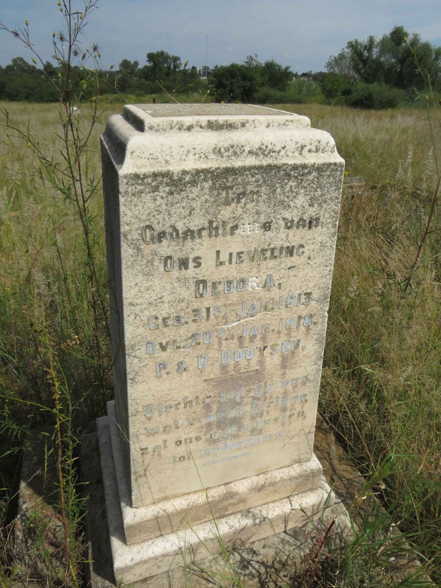BOOYSEN Debora 1913-1918