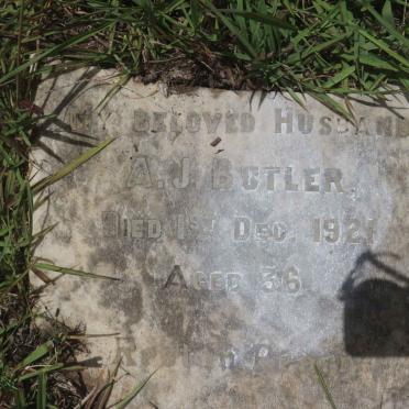 BUTLER A.J. -1921