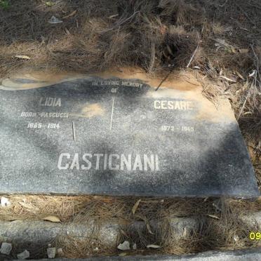 CASTIGNANI Cesare 1872-1945 &amp; Lidia PASCUCCI 1885-1914