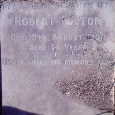 FELTON Robert -1930