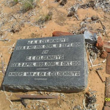 GELDENHUYS J.A.B. 1901-1901 :: GELDENHUYS C.E. 1899-1901