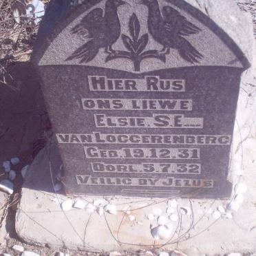 LOGGERENBERG Elsie S.E. 1931-1932