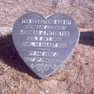 POTGIETER Jerimias J. 1866-1932