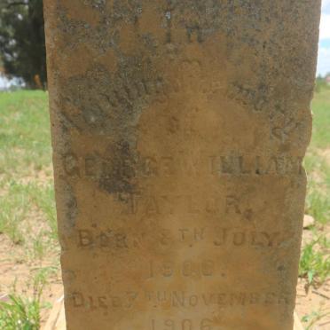 TAYLOR George William 1906-1906