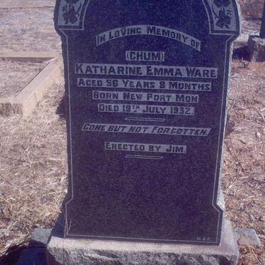 WARE Katharine Emma -1932