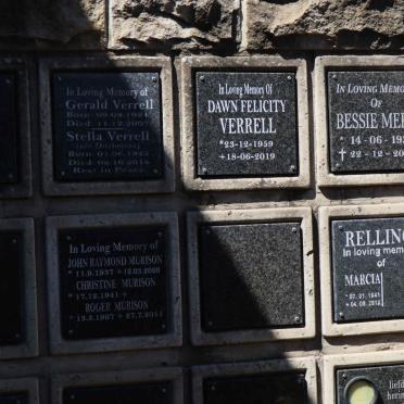 VERRELL Gerald 1921-2007 &amp; Stella DÜTBERNER 1925-2014 :: MEEK Bessie 1928-2013 :: RELLING Marcia 1941-2018