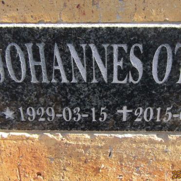 OTTO Johannes 1929-2015