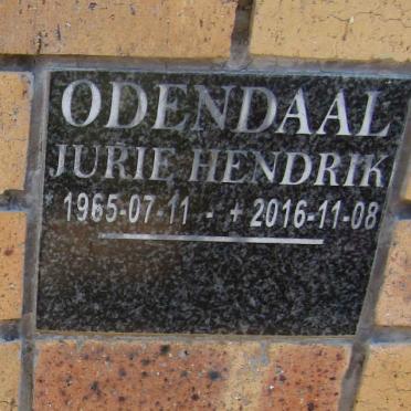 ODENDAAL Jurie Hendrik 1965-2016