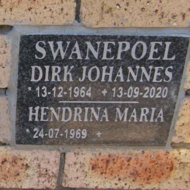 SWANEPOEL Dirk Johannes 1964-2020 &amp; Hendrina Maria 1969-
