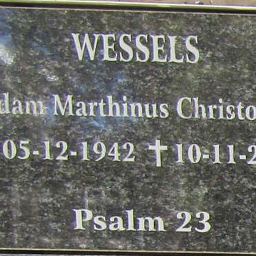 WESSELS Adam Marthinus Christoffel 1942-2007