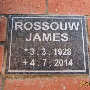 ROSSOUW James 1928-2014