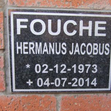 FOUCHE Hermanus Jacobus 1973-2014