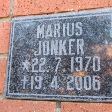 JONKER Marius 1970-2006