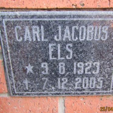 ELS Carl Jacobus 1923-2005