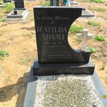 ADAMI Matilda 1915-1976