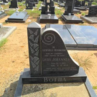 BOTHA Louis Johannes 1913-1979