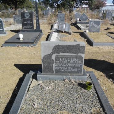 BOTHA K.P.L.D. 1953-1974