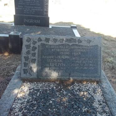 BRUYN Johannes Hendrik Odendaal, de 1872-1941