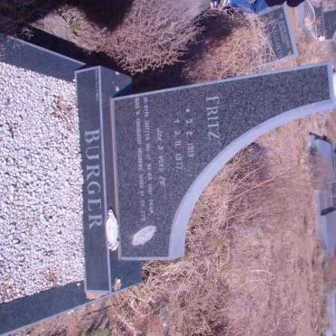 BURGER Fritz 1919-1977