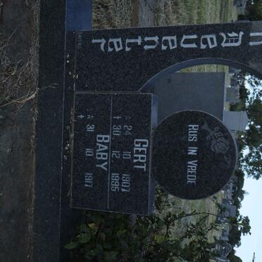 DEVENTER Gert, van 1907-1995 &amp; Baby 1917-