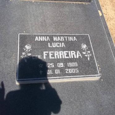 FERREIRA Anna Martina Lucia 1909-2005