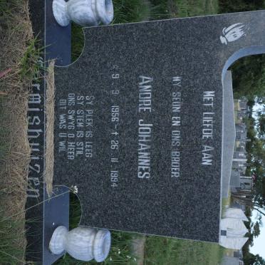 GERMISHUIZEN André Johannes 1956-1994
