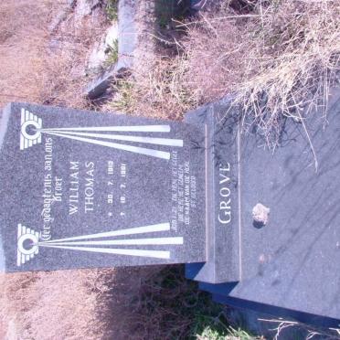GROVE William Thomas 1913-1981
