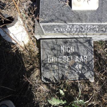 GROBBELAAR Nico 1948-1992 :: GROBBELAAR Renier 1982-1983