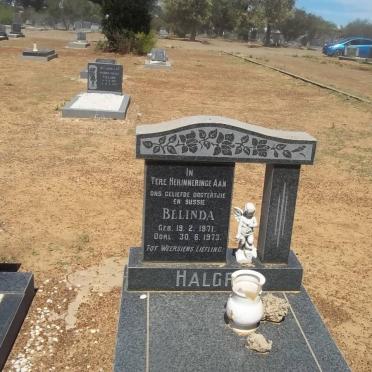 HALGRYN Belinda 1971-1973