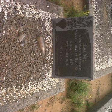 HARTSLIEF Mary Johanna 1907-1960