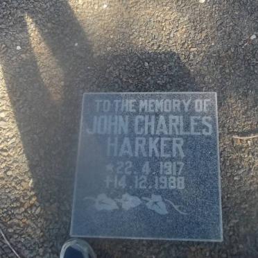 HARKER John Charles 1917-1988