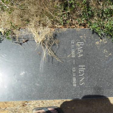 HEYNS ? 1968-1968